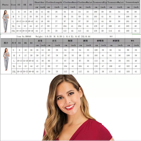 Labor Delivery Nursing PJS Hospital PJ Set Pregnancy Breastfeeding Sleepwear - Picture 3 of 3